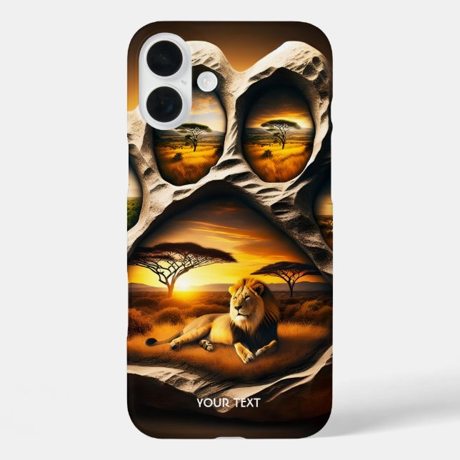 Coques Case-Mate iPhone Pierre de Lion Paw Cute Imaginaire (Verso)
