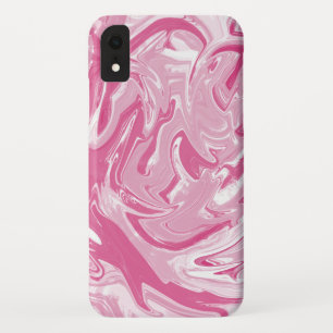 Case-Mate iPhone Case Pierre De Marbre Blanc Et Rose