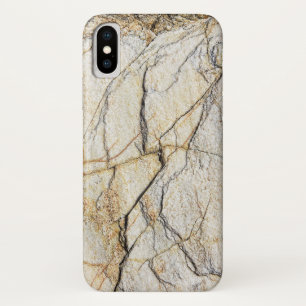 Case-Mate iPhone Case Pierre de marbre texturée marron et noire