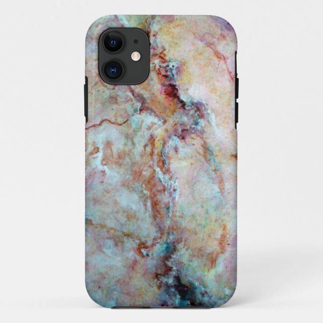 Coques Case-Mate iPhone Pierre en marbre rose (Dos)