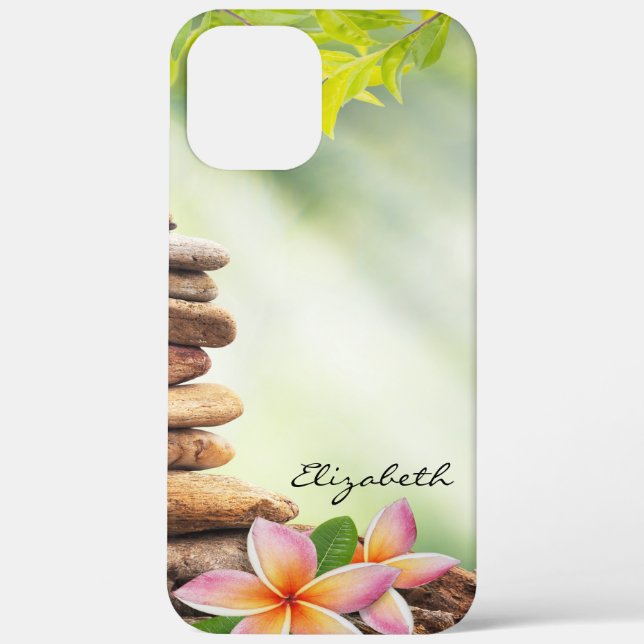 Coques Case-Mate iPhone Pierres Zen, Méditation, Paysage (Verso)