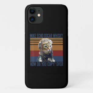 Case-Mate iPhone Case Pilote de chat Mike Echo Oscar Whisky Costume cade