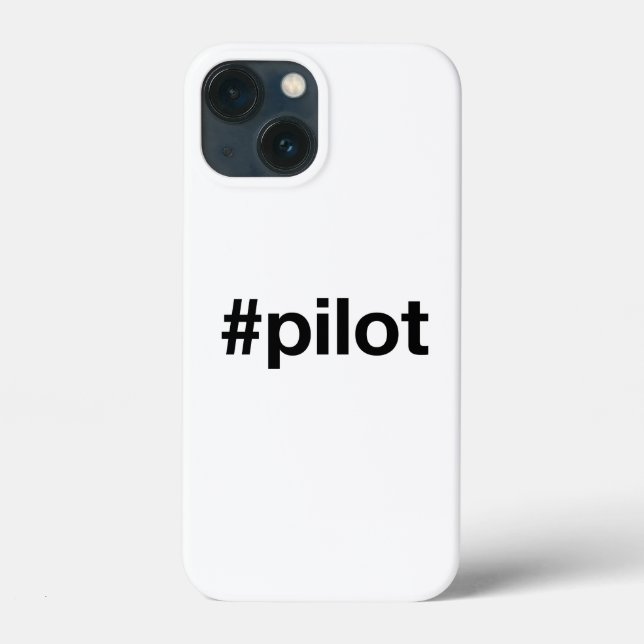 Coques Case-Mate iPhone PILOTE Hashtag (Verso)