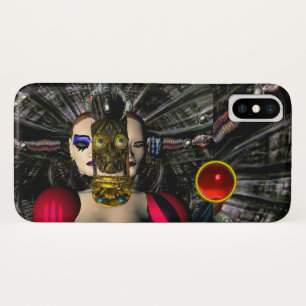 Coque iPhone X PILOTE SPACESHIP ANDROID XENIA, Science-fiction