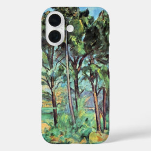 Coques iPhone 16 Pin avec Viaduc de Paul Cezanne, Art Vintage