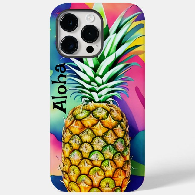 Coques Case-Mate iPhone Pineapple Paradise  (Verso)