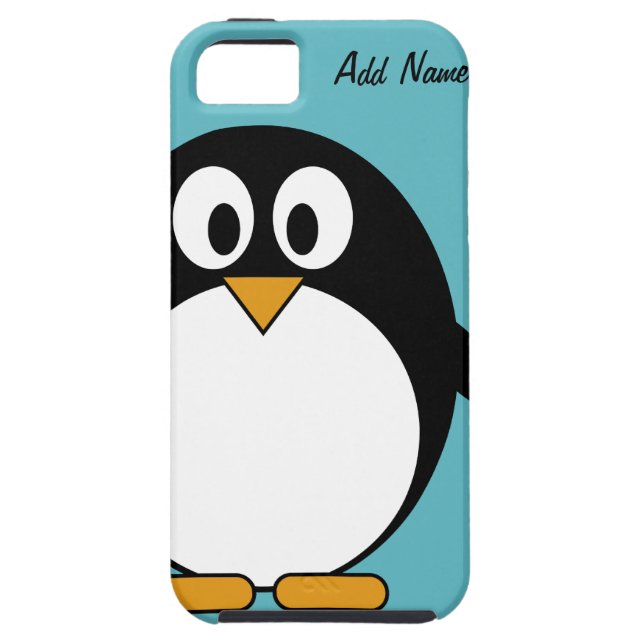 Coques Case-Mate iPhone Pingouin mignon de bande dessinée - iPhone 5 (Dos)