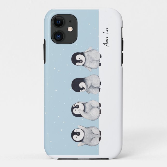 Coques Case-Mate iPhone Pingouin personnalisé (Dos)
