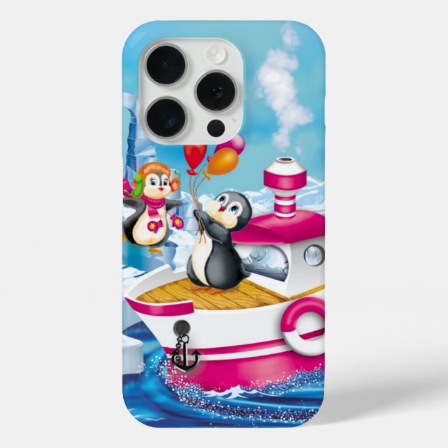 Coques Case-Mate iPhone pingouins en Antarctique (Verso)