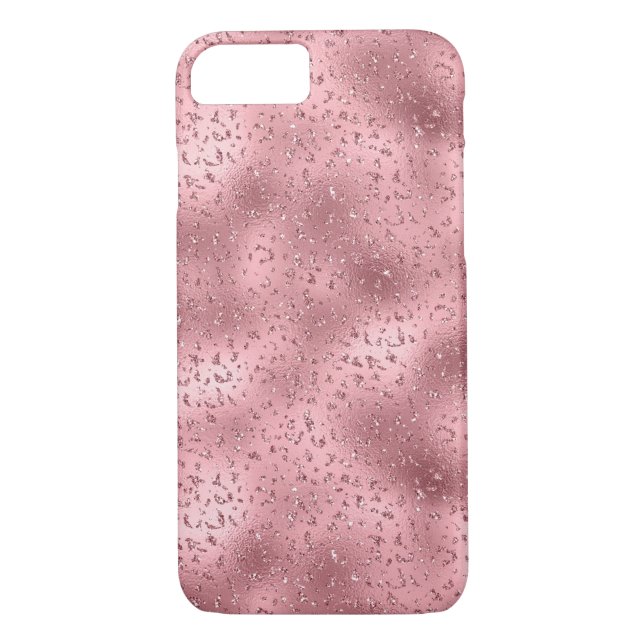 Coques Case-Mate iPhone Pink Glitzy Cheetah Print (Dos)
