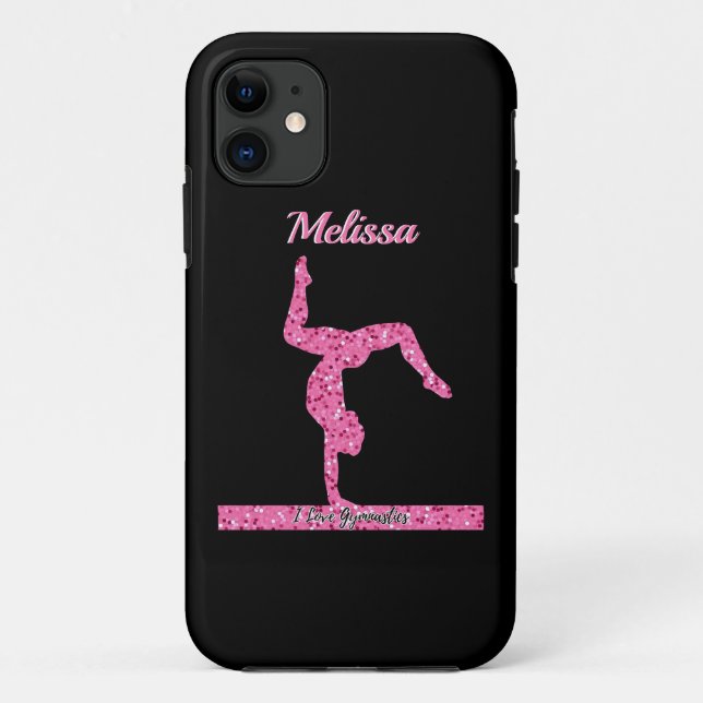 Coques Case-Mate iPhone Pink Gymnastique Fille Éperche Balancier (Dos)
