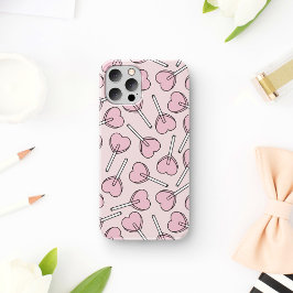 Case-Mate iPhone Case Pink Lollipops, Heart Lollipops, Lollipop Pattern