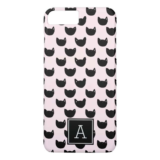 Coques Case-Mate iPhone PINK Monogram (Dos)