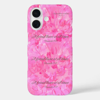 Coques iPhone 16 Pink Peony iPhone Case-A Friend Loves At All Times