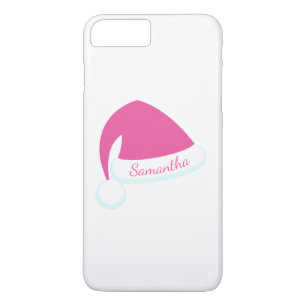 Coque Case-Mate Pour iPhone Pink Personnalisé Santa Hat iPhone 7