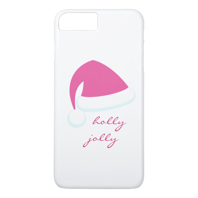 Coques Case-Mate iPhone Pink Santa Hat iPhone 7 (Dos)
