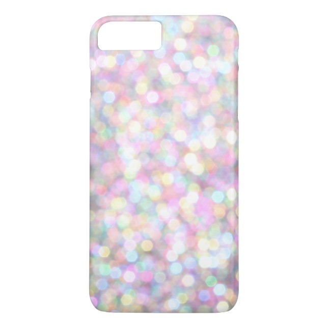 Coques Case-Mate iPhone Pink Sparkles iPhone 7 Plus (Dos)