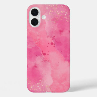 Coques iPhone 16 Plus Pink Watercolor Linktree |