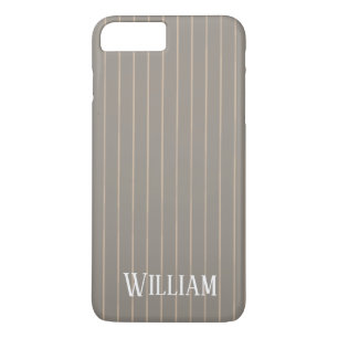 Case-Mate iPhone Case Pinstripes beiges personnalisées