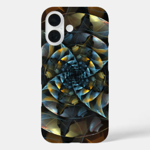 Coques iPhone 16 Pinwheel Art Abstrait