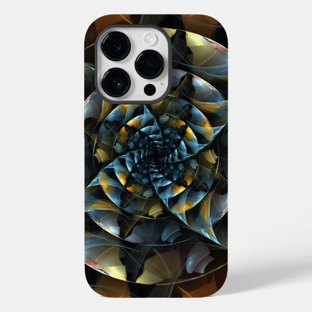 Coques Case-Mate iPhone Pinwheel Art Abstrait (Verso)