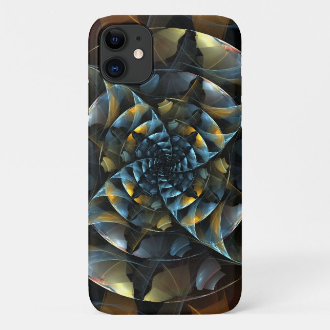 Coques Case-Mate iPhone Pinwheel Art Abstrait (Dos)