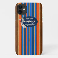 Pipeline Surboard Hawaiian Stripes Royal Blue