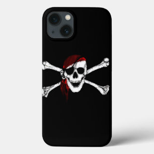 Coques Pour iPhone Pirate crâne et os croisés