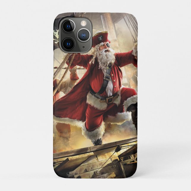 Coques Case-Mate iPhone Pirate Père Noël (Dos)