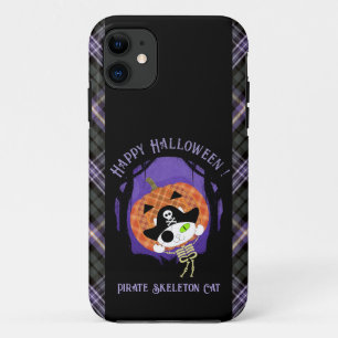 Case-Mate iPhone Case Pirate squelette chat et plaid