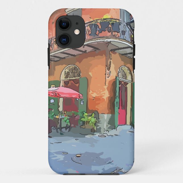 Coques Case-Mate iPhone Pirates Alley Nouvelle-Orléans (Dos)