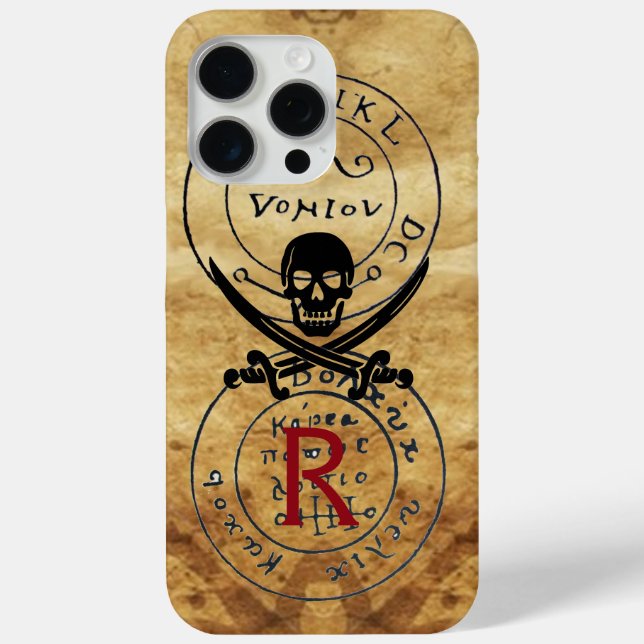 COQUES Case-Mate iPhone PIRATES ANCIENNES CARTE DU TRÉSOR, HABILLEMENT ET  (Verso)