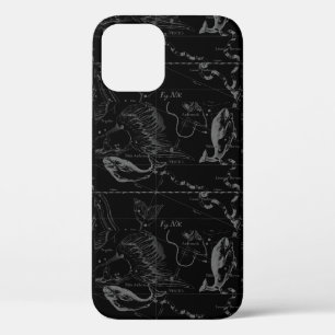 Case-Mate iPhone Case Pisces Constellation Hevelius 1690 Carte Engraving
