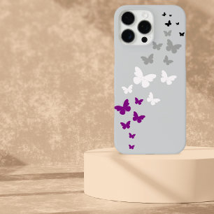 Coques iPhone 16 Pro Max Piste à papillon de la fierté sexuelle
