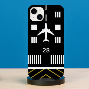 Coque Pour iPhone 14 Plus Piste d'atterrissage et avion, aviation simple