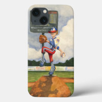 Pitcher de baseball sur Mound par Jay Throckmorton