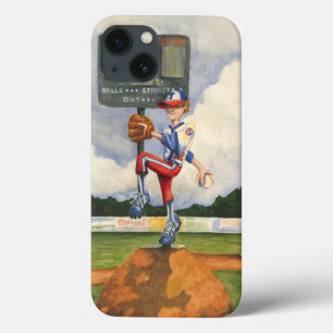 Coques Pour iPhone Pitcher de baseball sur Mound par Jay Throckmorton