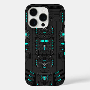 Coques iPhone 16 Pro PixelArt TechGear rétro-futuriste