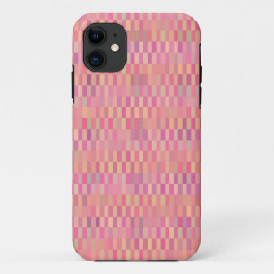 Coque iPhone 11 Pixels roses