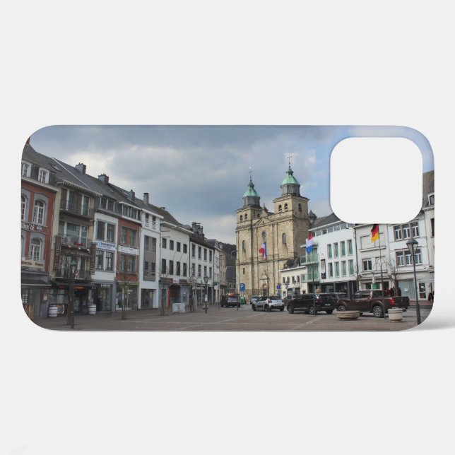 Coques Case-Mate iPhone Place Albert 1er, Malmedy, Belgique (Verso (horizontal))