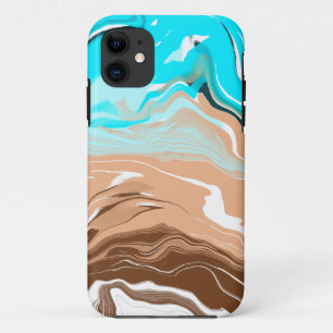 Case-Mate iPhone Case Plage Abstraite Fluid Art
