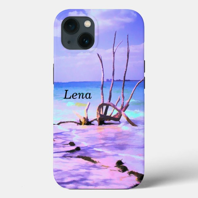 Coques Case-Mate iPhone Plage de Driftwood Peint Pittoresque (Verso)