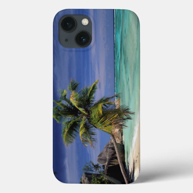 Coques Case-Mate iPhone Plage de l'Anse Sourse d'Argent, La Digue (Verso)