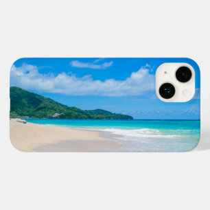 Coques Pour iPhone Plage de l'île tropicale, Ciel bleu