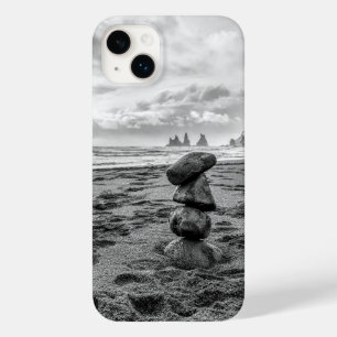 Coque Pour iPhone 14 Plus Plage de Reynisfjara Cairn