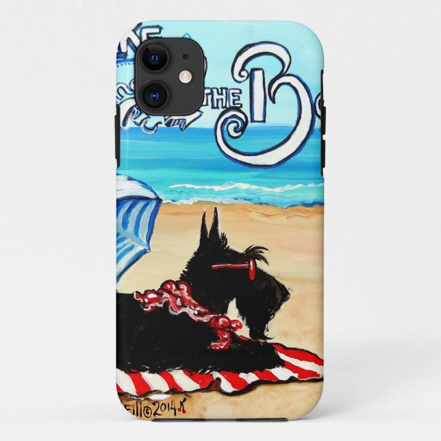 Coques Case-Mate iPhone Plage de Scottie (Dos)