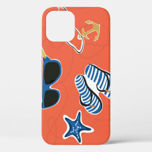 Case-Mate iPhone Case Plage d'été : Relaxant Motif sans couture.