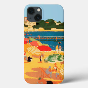 iPhone 13 Case Plage vintage Côte d'Azur