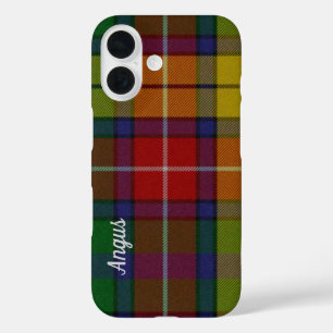 Coques iPhone 16 Plaid Buchanan Tartan Coloré