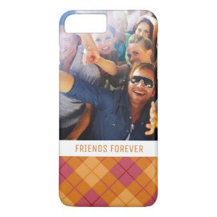 Coques Pour iPhone Plaid polarisé fait sur commande de photo et de